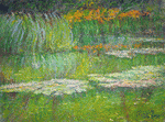 Le ninfee del giardino di Monet